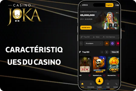 Casino Joka Caracteristiques du casino
